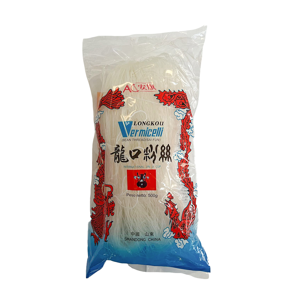 SPAGHETTI DI SOIA(ROSSO)500GX50PZ龙口粉丝(红)
